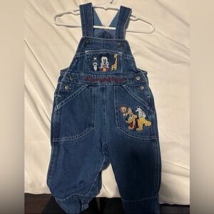 Vintage Mickey overalls